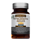 Enzymes digestives complexe digezyme 30 gélules végétaliennes SINGULARIS